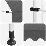 Tenda na ručno uvlačenje 250 cm antracit | shoptok.hr