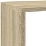  Pregrada/regal za knjige3 razina hrast 137,5x29x103,5 cm drveni | Eponuda.com