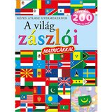  Atlas za djecu - Zastave svijeta s naljepnicama edukativna knjiga Cijene