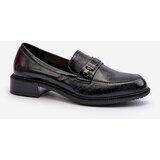 VINCEZA Women's Black Patent Loafers Nerilaja | Shoptok.si