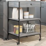  Kuhinjska kolica boja hrasta 60x48x89,5 cm konstruirano drvo | shoptok.hr