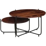 vidaXL komplet klubskih mizic 2 kosa iz trdnega palisandra 60x35 cm, (20625610) | Shoptok.si