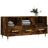 TV ormarić boja dimljenog hrasta 102x36x50 cm konstruirano drvo | shoptok.hr