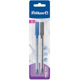 Olovka KEMIJSKA STICK K86 PK2 PELIKAN 820899 CRNA/PLAVA BLISTER | Shoptok.si