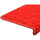  Otirači za stepenice 10 kom 65 x 21 x 4 cm crveni | shoptok.hr