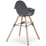Childhome Otroški stol EVOLU 2 Anthracite Natural | Shoptok.si