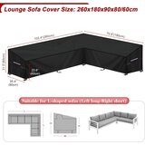 LAMUNI prevleka za L-vrtno garnituro 260×180cm | Shoptok.si