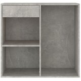Kozmetički ormarić boja betona 80x40x75 cm konstruirano drvo | shoptok.hr