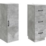  Set ormara 2 pcs Betonska siva 33 x 34,5 x 87 cm | shoptok.hr