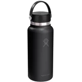 32 oz Wide Flex Cap Black flaška 946 ml