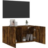  Zidni TV ormarić boja dimljenog hrasta 80x30x41 cm | shoptok.hr