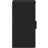  Kupaonski ormar Zidne s pohranom Crna 30 x 31,5 x 61 cm | Eponuda.com