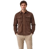 Gianni Lupo Srajce z dolgimi rokavi OVERSHIRT GL7844S Kostanjeva Cene