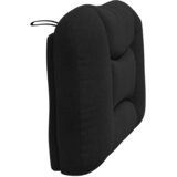  Jastuk za uzglavlje Hvar crni 80 cm od tkanine | shoptok.hr