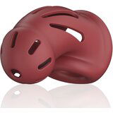 Shots ManCage Model 28 Ultra Soft Silicone Chastity Cage Red Cene