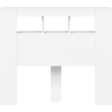  LED uzglavlje bijelo 120x18,5x103,5 cm konstruirano drvo | shoptok.hr
