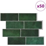  Subway pločica 50 pcs Tamnozelena 29 x 21 cm Poliuretan i PET | Eponuda.ba
