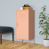 Furnova Omara za shranjevanje roza 42,5x35x101,5 cm jeklo, (21954211) | Shoptok.si