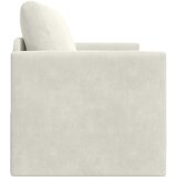 Krevet na razvlačenje Krema 124 x 71 x 78 cm Baršun | Eponuda.com