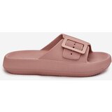 VINCEZA Women's Foam Slippers With Buckle | Shoptok.si