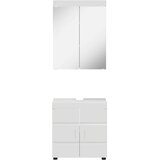  Set namještaja za kupaonicu TULUM 2 pcs Visoki sjaj bijela | shoptok.hr