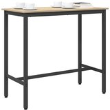  Stol Sonoma hrast 100 x 50 x 90,5 cm Inženjerska drva i čelik | shoptok.hr