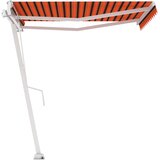 Maison Chic Prostostoječa ročno zložljiva tenda - Senčniki 350x250 cm oranžna/rjava, (22038991) | Shoptok.si