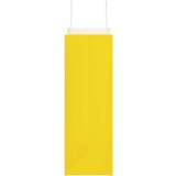  Papirnate vrećice 50 kom s ručkama žute 26x12x35 cm | shoptok.hr