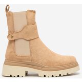 Resti Light brown women's boots with decorative strap Doasa | Eponuda.ba