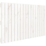  Zidno uzglavlje bijelo 108 x 3 x 60 cm od masivne borovine | shoptok.hr
