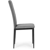 ModernHome set od 4 stolice za blagovaonicu i dnevni boravak sive boje | shoptok.hr