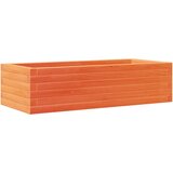  Vrtna sadilica voštano smeđa 90 x 40 x 23 cm masivna borovina | shoptok.hr