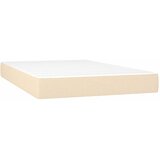  box spring s madracem LED krem 120 x 200 cm od tkanine | shoptok.hr