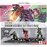 Bandai Društvena igra - Gundam - TCG Zeon's Rush Assemble Set Starter Deck Bandai Društvena igra - Gundam - TCG Zeon's Rush Assemble Set Starter Deck Slike