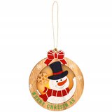 Svjetleći Božićni Ukras Snjegović 9,5 × 10,5 cm | shoptok.hr