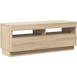 TV ormarić s LED svjetlima boja hrasta sonome 100 x 35 x 40 cm | shoptok.hr