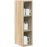 vidaXL Viseča omarica s polico Riga Sonoma hrast 20 x 29,5 x 80 cm | Shoptok.si