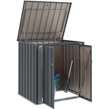  Kutija za spremanje u vrtu Crna 101 5 x 82 x 100 cm Čelik | shoptok.hr