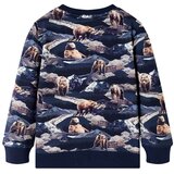  Dječja topla majica modra 128 | shoptok.hr