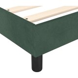 Box spring krevet s madracem tamnozeleni 80 x 200 cm baršunasti | shoptok.hr
