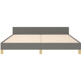  Okvir za krevet bez madraca tamnosivi 160x200 cm od tkanine | shoptok.hr