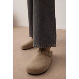 Trendyol Shoes ženske papuče Takss25Te00001, krem Cene