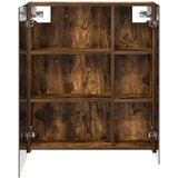  Kopalniška ogledalna omara Dimljeni oreh 60 x 14,5 x 70 cm, (5000233215) | Shoptok.si