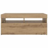 TV ormarić LED boja hrasta 90x35x40 cm konstruirano drvo | shoptok.hr