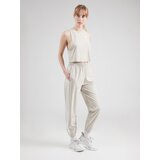 Adidas Športne hlače 'Essentials' greige / bela | Shoptok.si