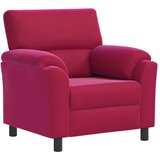  Set sofe 2 pcs Vinska crvena Baršun - boja crnog vina 1 sjedalo + trosjed | shoptok.hr