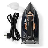 Nedis IRON1000 - Pegla na paru 2200W/230V crna | Eponuda.com