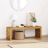  Klubska mizica 110x35x38 cm trdna tikovina, (21824243) | Shoptok.si