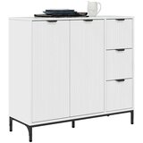 vidaXL Kreveta s ladicama Visoko sjajno bijela 89,5 x 33 x 82 cm | shoptok.hr