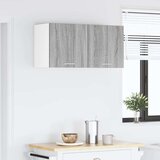 vidaXL viseći ormarić s policom zidne riga siva sonoma 80 x 31 x 40 cm | shoptok.hr